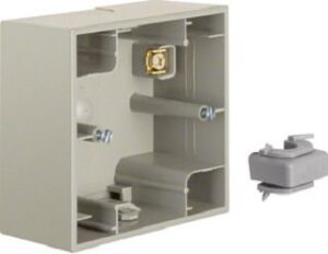 Berker AP-Gehäuse 1-fach Edelstahl 10417004 – Bild 1