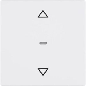 Berker Jalousie-Taste polarweiß samt 85241129 – Bild 1