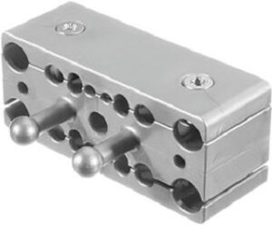 Bachmann Easy-Stop schwarz, Kabelzugentlastu ng für Kabelschlange - Zubehör Möbe 930.091 – Bild 1