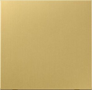 Jung Steuertaste Standard, neutral,  Serie LS, Messing classic ME1700C – Bild 1