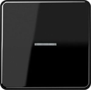 Jung Wippe Kontrollschalter schwarz CD590KO5SW – Bild 1