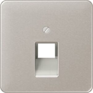 Jung Abdeckung fürIAE/UAE-A.-Dose platin 1x8polig CD569-1UAPT – Bild 1