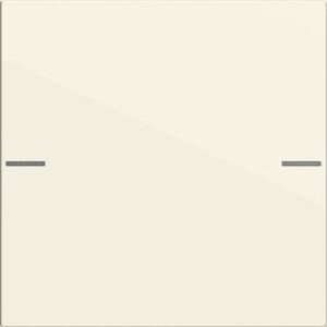 Gira Wippenset 1-fach Tastensor 4 System 55 Cremeweiß glänzend 575101 – Bild 1