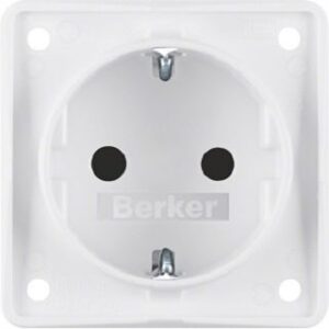 Berker Schuko-Steckdose pws mit Steckklemmen 947792502 – Bild 1