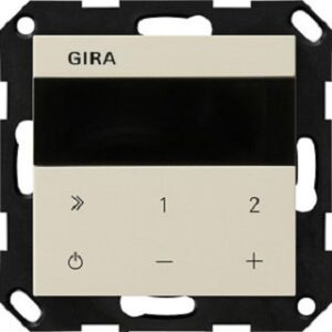 Gira UP-Radio IP System 55 Cremeweiß 232001 – Bild 1