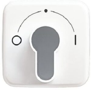 Busch-Jaeger Zentralscheibe Schl.sch. Reflex SI alphinweiss 2557SLPZ-214-101 – Bild 1