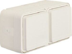 Berker Steckdose polarweiß AP mit Erdungsstift 6768823512 – Bild 1