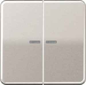 Jung EIB-Wippe 2-fach BA platin mit Lichtleiter CD595KO5PT – Bild 1