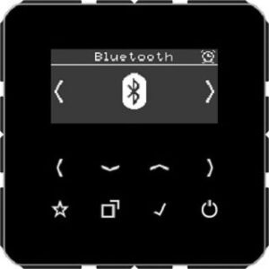 Jung Smart Radio DAB+ Bluetooth,  Serie CD, schwarz DABCDBTSW – Bild 1