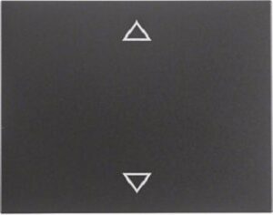 Berker Wippe mit Aufdruck Symbol "Pfeile" K.1 anthraz 14057106 – Bild 1