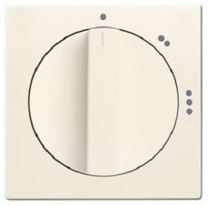 Busch-Jaeger Zentralscheibe Drehschalter future linear savanne/elfenbeinws 2542DR/02-82 – Bild 1
