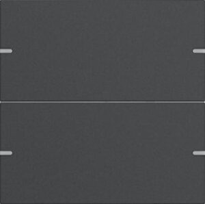 Gira Wippenset 2-fach Tastensor 4 TS4 Anthrazit lackiert 5022928 – Bild 1