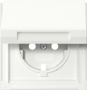 Gira Abdeckung SCHUKO-Steckdose KD Gira TX_44 Reinweiß 492266 – Bild 1