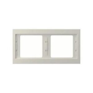 Berker Rahmen 2-fach weiß waagerecht 13637002 – Bild 1