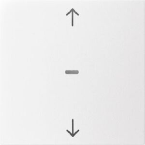 Berker Abdeckung Tastsensor-Modul 1-fach polarweiß mt 80961299 – Bild 1