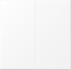 Jung Steuertaste 2fach Standard, Serie LS, schneeweiß matt LS1702WWM – Bild 1