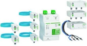 Schneider Electric Wiser Energiemanagment Premium Kit mit Wiser IP Gateway + 8 PowerTag WE3700 – Bild 1