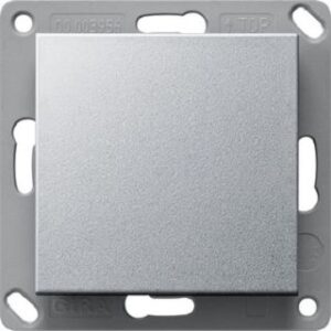 Gira BT Wandsender 1-fach System 55 Aluminium 246126 – Bild 1