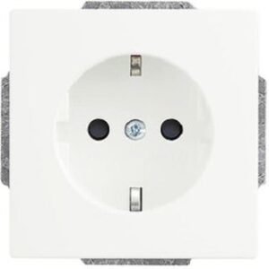 Busch-Jaeger SCHUKO Steckdosen-Einsatz weiss 20EUCBLI-884 – Bild 1