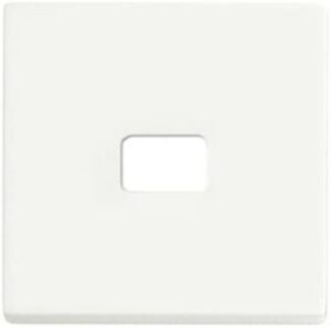 Busch-Jaeger Wippe offen weiss-matt für rote Zugtasterkalotte 1720-884 – Bild 1