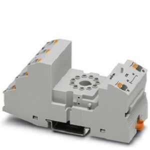 Phoenix Contact Relaissockel RIF-3..., für Oktalrel ais mit 3 Wechslern, Push-in-Anschl RIF-3-BPT/3X21 – Bild 1