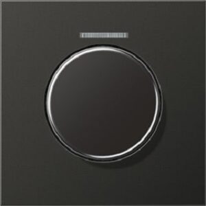 Jung Abdeckung mit Lichtleiter für KNX Serie LS Aluminium anthrazit AL1940KO5AN – Bild 1