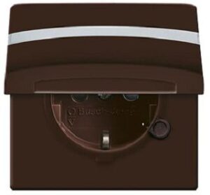 Busch-Jaeger SCHUKO-Steckdose AW44, erhöhter Berührungsschutz, NS, KD 20EUGKBN-31-101 – Bild 1