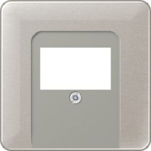 Jung Abdeckung für TAE-Anschlussdose CD500 platin CD569TPT – Bild 1