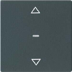 Berker Abdeckung Tastsensor-Modul 1-fach anthrazit 80961226 – Bild 1