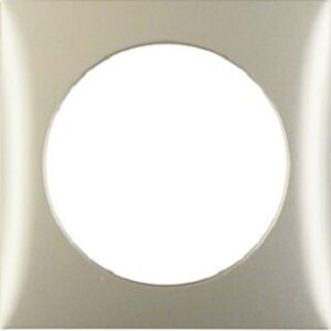 Berker Rahmen 1-fach Edelstahl lackiert 918272524 – Bild 1