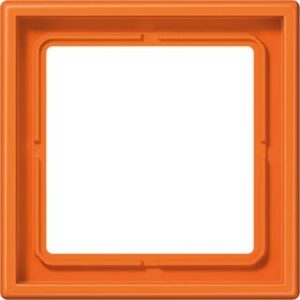 Jung Abdeckrahmen 1-fach LS-design 81x81mm orange LS981O – Bild 1