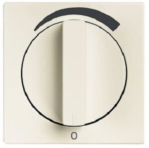 Busch-Jaeger Abdeckung Lautstärke Drehgriff mit Aufdruck savanne/elfb 1740DR/03-82 – Bild 1