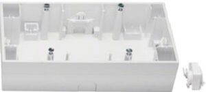 Berker AP-Gehäuse 2-fach polarweiß glänzend 10527009 – Bild 1