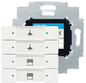 Busch-Jaeger Bedienelement 4-fach mit integriertem Busankoppler 6127/01-884 – Bild 1