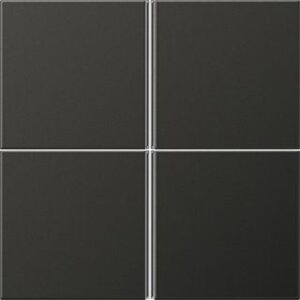 Jung Tastensatz komplett 4-fach aluminium anthrazit AL2404TSAAN – Bild 1