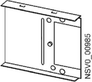 Siemens Schienenverteiler Endflansch BVP:611071 – Bild 1