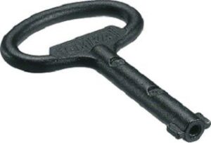 Hager Schlüssel zu Dorn Doppelbart 3mm MES-SDB3 – Bild 1