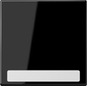 Jung Wippe für Taster BA 1-fach (LS990) mit Schriftfeld schwarz LS990NASW – Bild 1