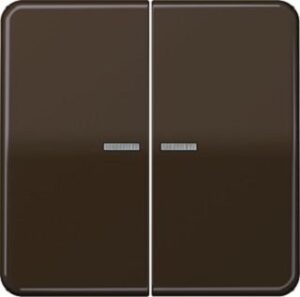 Jung EIB-Wippe 2-fach BA braun mit Symbolen CD595KO5BR – Bild 1