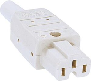 Bachmann Heissgerätedose grau 155°C zentral 916.970 – Bild 1