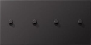 Jung Abdeckung 2fach waag. mit 2+2 Kipphebeln AL12-250DR01 – Bild 1