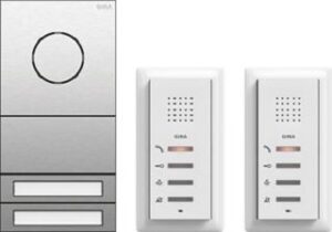 Gira ZFH-Paket Audio System 106 Edelstahl 2407000 – Bild 1