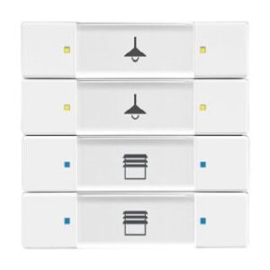 Busch-Jaeger Bedienelement 4/8f 6127/02-84-500 – Bild 1