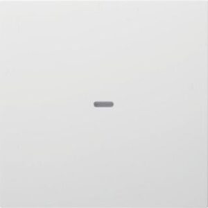 Berker Tast-Abdeckung 1-fach polarweiß 80960289 – Bild 1