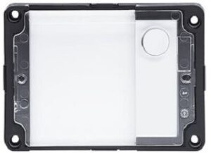 Busch-Jaeger Tastenmodul Zusatz 1-fach für Außenstation IP44 83141/1-101 – Bild 1