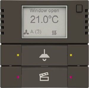 Busch-Jaeger Bedienelement 2/4-fach mit RTR 6128/28-81 – Bild 1