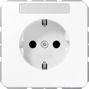 Jung SCHUKO Steckdose mit Schriftf.KI SCHUKO Steckdose mit Schriftf.KI CD1520KINAWW – Bild 1
