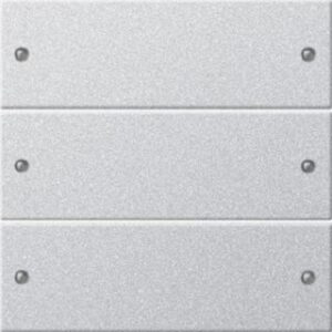 Gira Wippenset 3-fach System 55 Aluminium 218326 – Bild 1