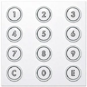 Ritto Codiermodul für Türstationen Portier weiss 1876470 – Bild 1