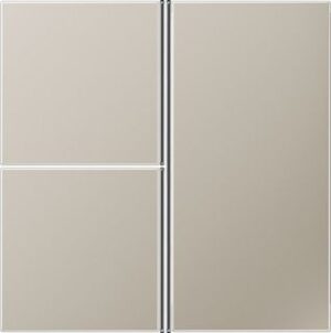 Jung Tastensatz komplett 3-fach edelstahl ES2403TSA – Bild 1